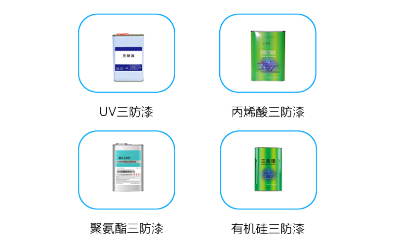 整版三防漆自動(dòng)涂覆機(jī)適用流體